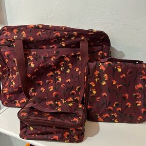 Thirty-One Delicate Floral - 3 piece set